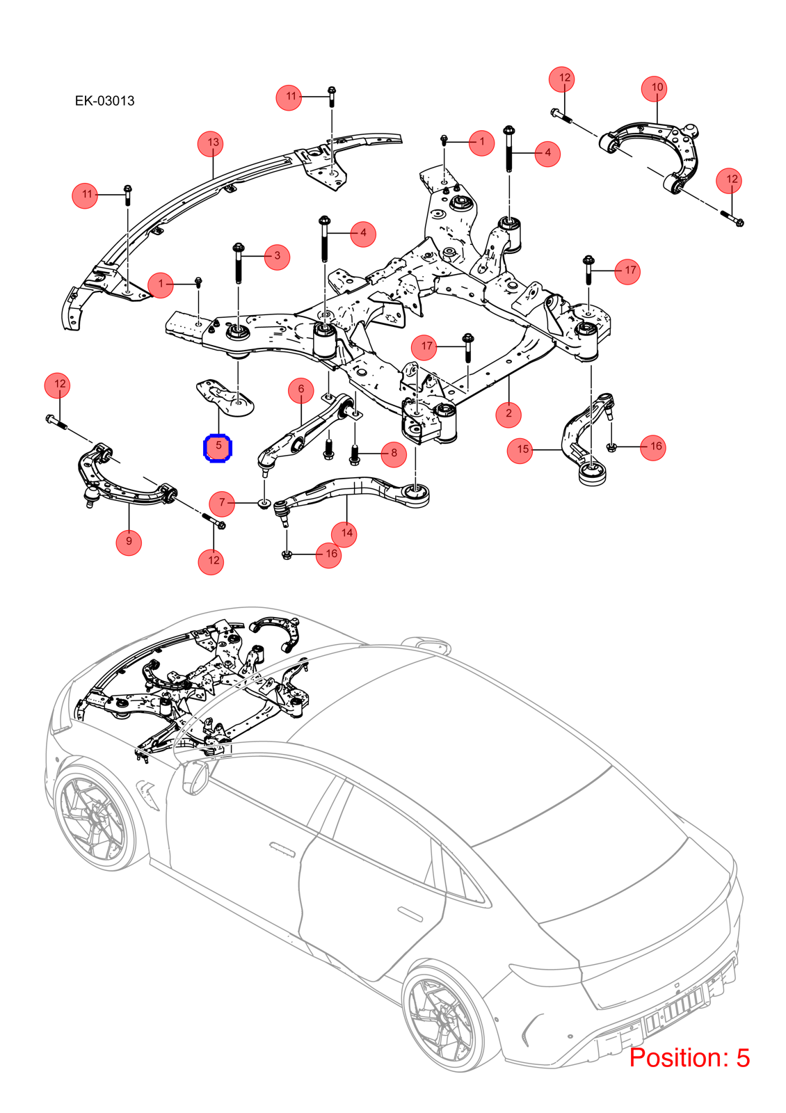 BYD Front axle bracket OEM 1482700400 TA702810040AAZ1 FOR Seal 1482700400-BYD_OEM