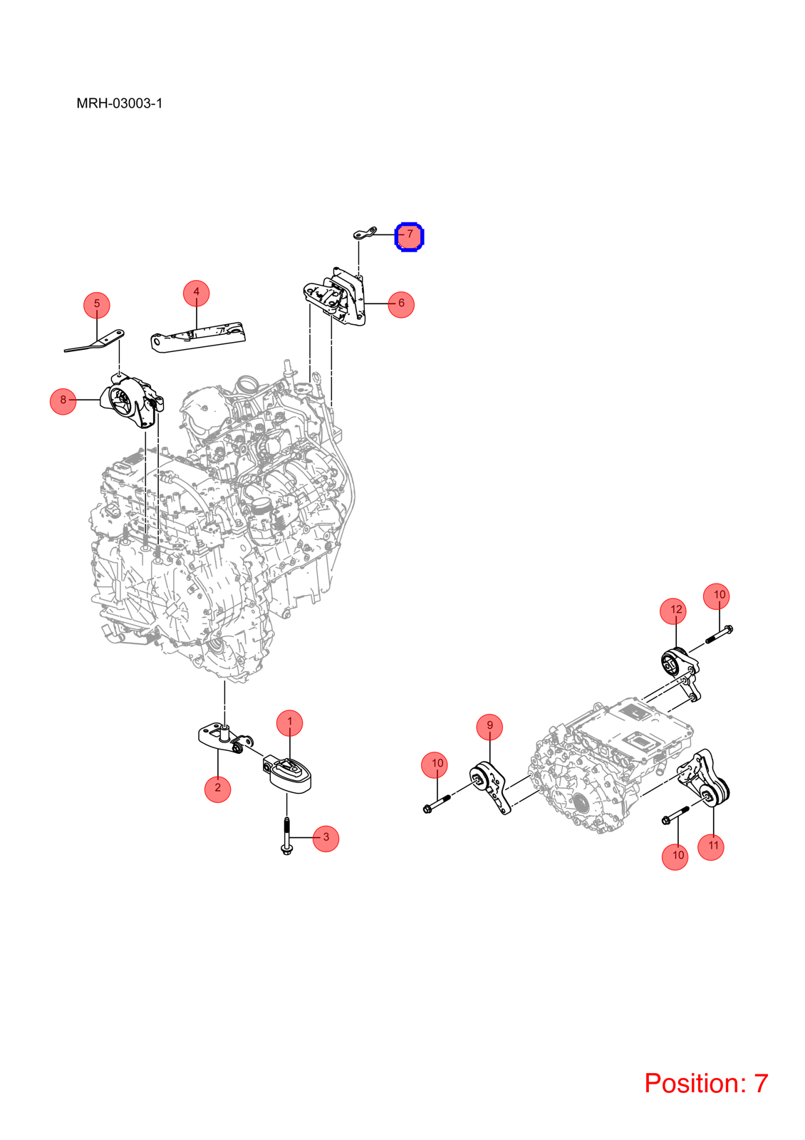 BYD Engine mount bracket OEM 1483613200 STHM1001800A FOR DENZA 1483613200-BYD_OEM