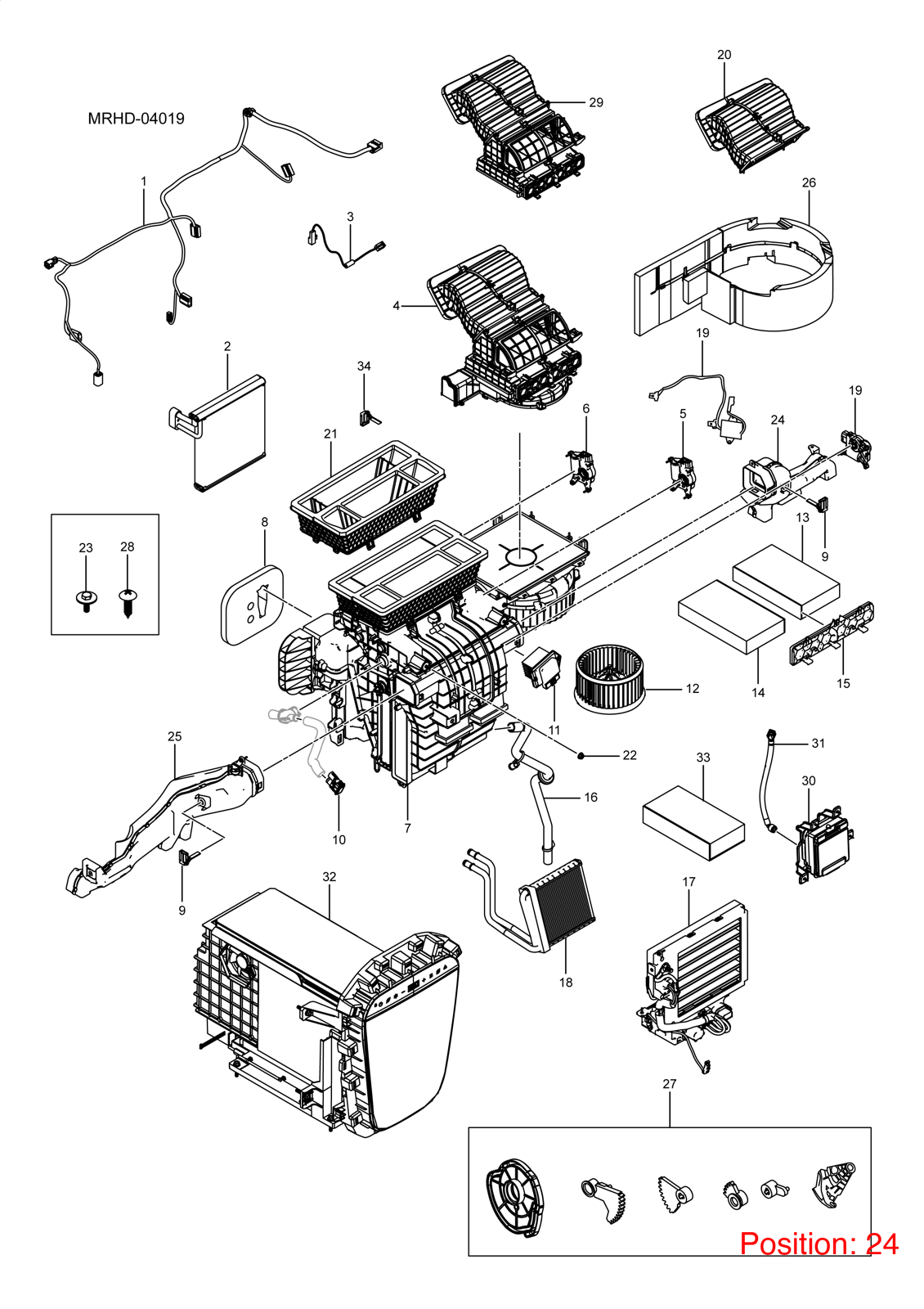 BYD Air conditioning duct OEM 1494695800 MRHA8100180 FOR DENZA 1494695800-BYD_OEM