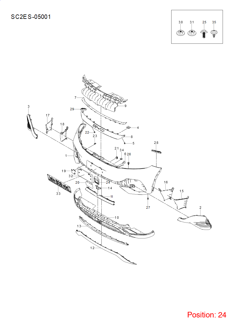 BYD Cruise computer bracket OEM 1533588500 SC2E2803224S FOR Atto3 Yuan 1533588500-BYD_OEM