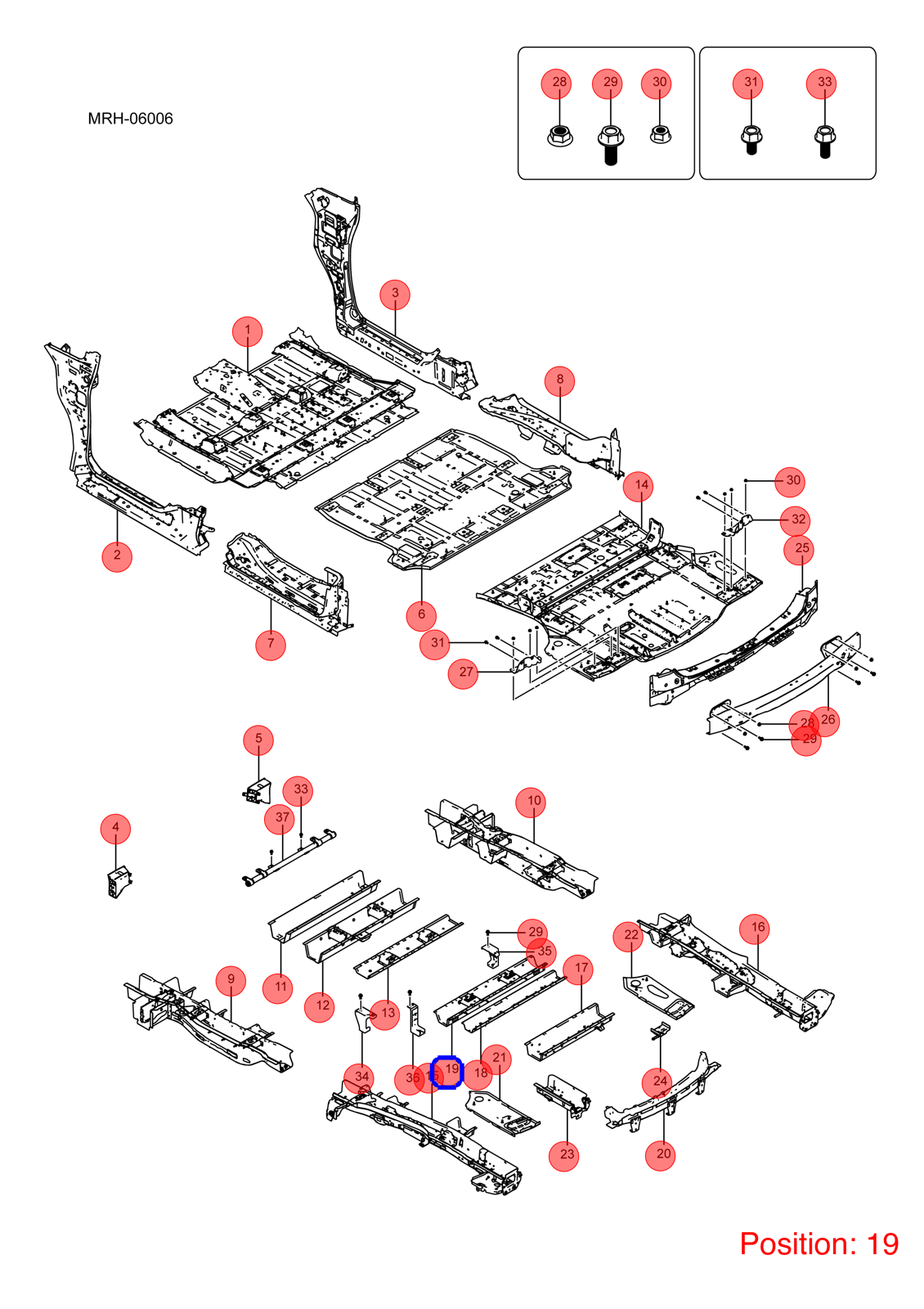 BYD Floor beam OEM 1534682100 MREB510132077 FOR DENZA 1534682100-BYD_OEM