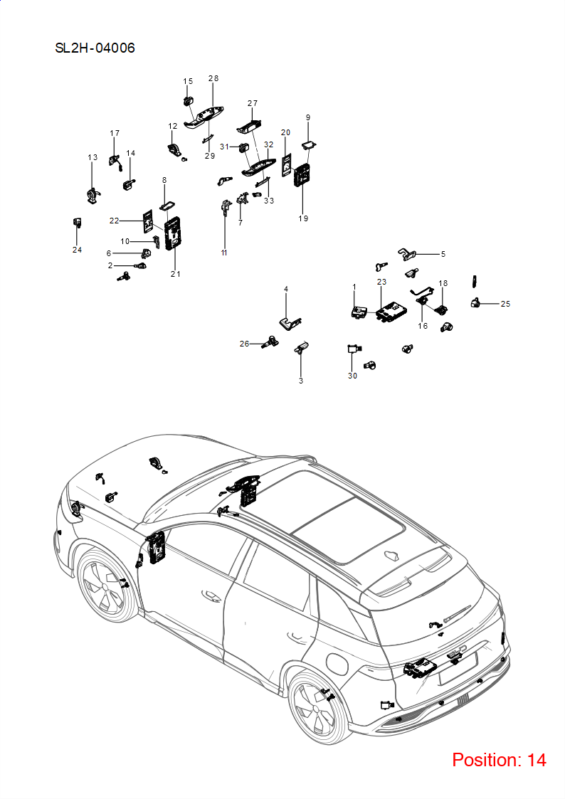 BYD Engine sound simulator OEM 1545467700 SA2HP3778020 FOR Song 1545467700-BYD_OEM