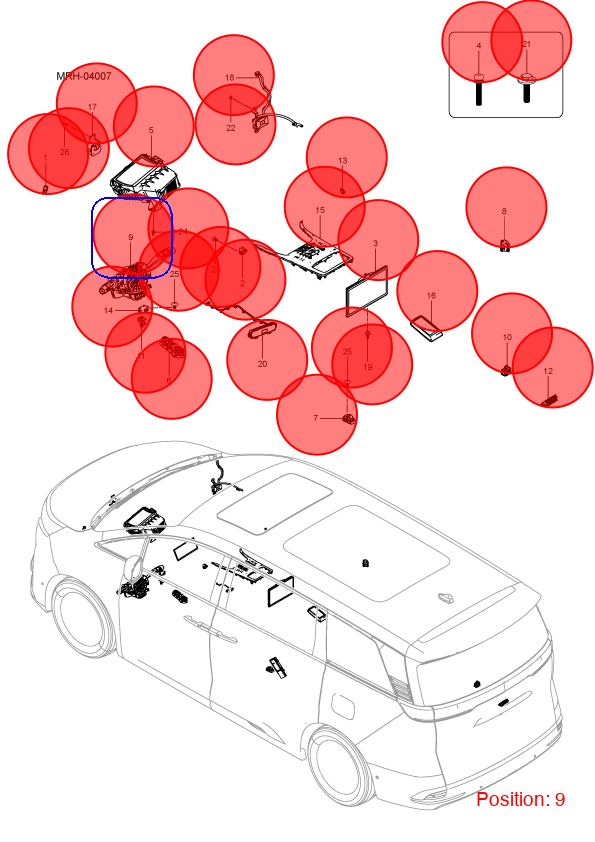 BYD Combination switch OEM 1549133000 MRHF3774010P FOR DENZA 1549133000-BYD_OEM