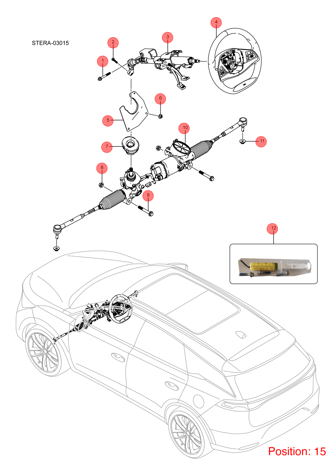 BYD Tie Rod End OEM 1554573000 STHM3401120 FOR Tang 1554573000-BYD_OEM