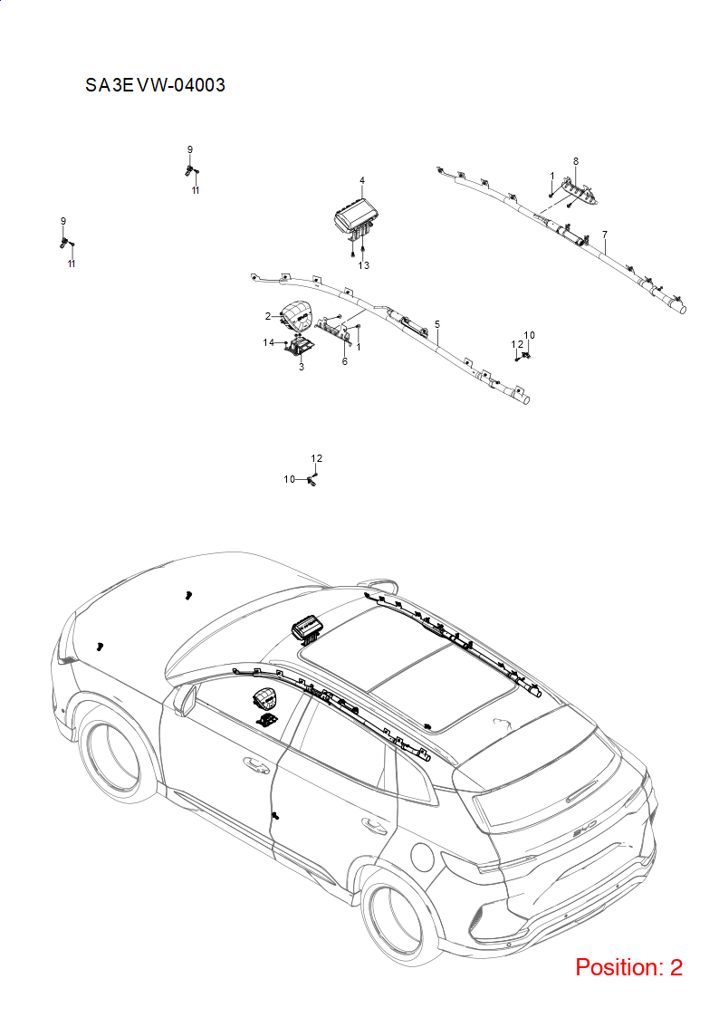 BYD Main airbag OEM 1561664900 SA3HV582010000ZA7 FOR Song 1561664900-BYD_OEM