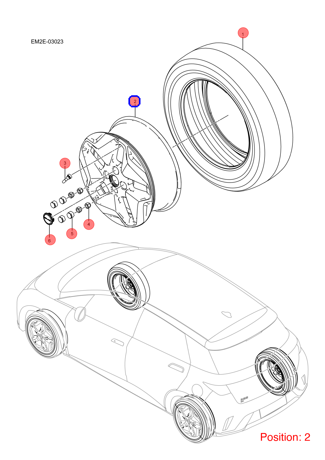 BYD Steel ring OEM 1567661000 EM2EKA3101010BC FOR Dolphin 1567661000-BYD_OEM