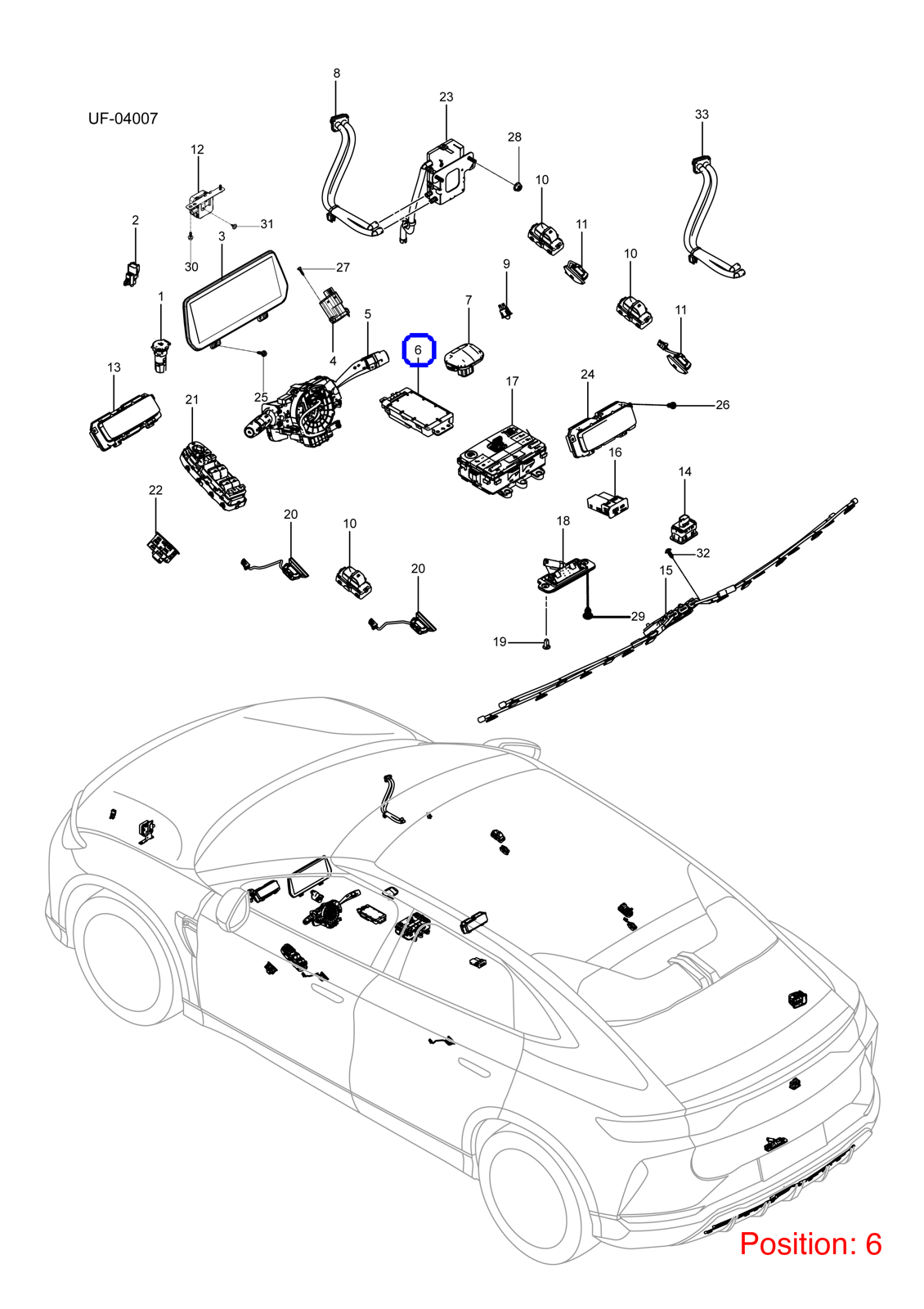 BYD Wireless charger OEM 1583812900 HXHG3725200 FOR Dolphin Song 1583812900-BYD_OEM