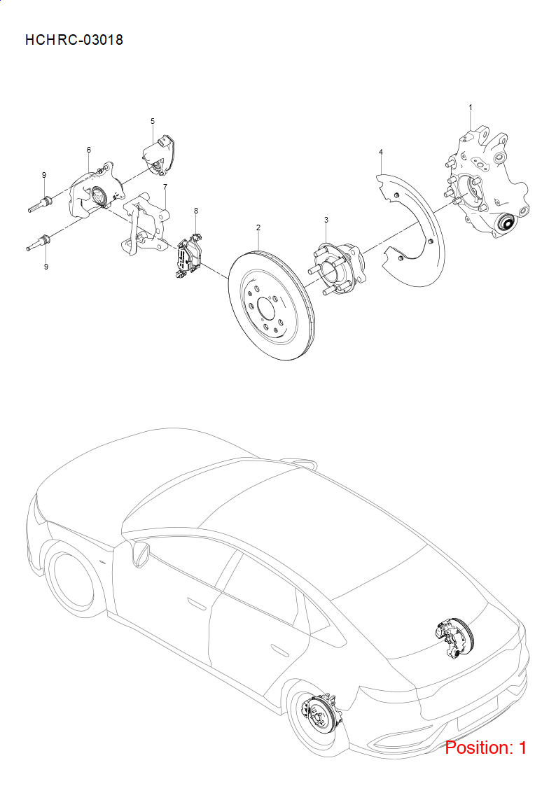 BYD Steering Knuckle OEM 1721661600 HCHP2404111SA FOR Han 1721661600-BYD_OEM