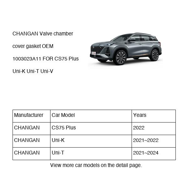 CHANGAN Valve chamber cover gasket OEM 1003023A11 D20T0142150 FOR CS75 Uni-K Uni-T Uni-V 1003023A11-CHANGAN_OEM