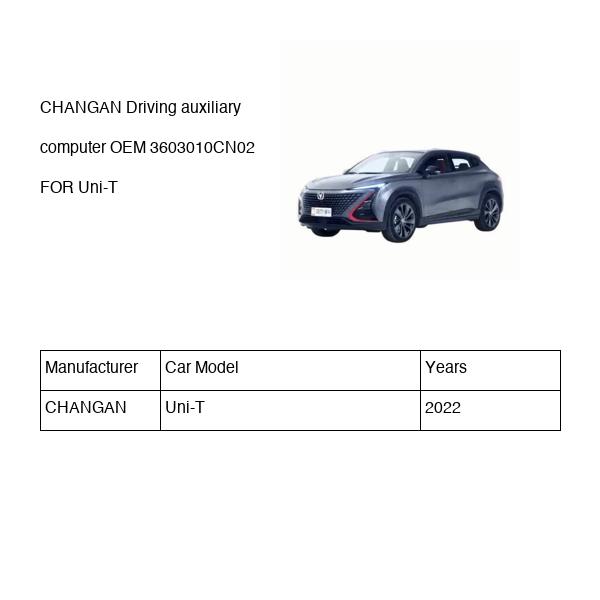 CHANGAN Driving auxiliary computer OEM 3603010CN02 S202F2807010101 FOR Uni-T 3603010CN02-CHANGAN_OEM