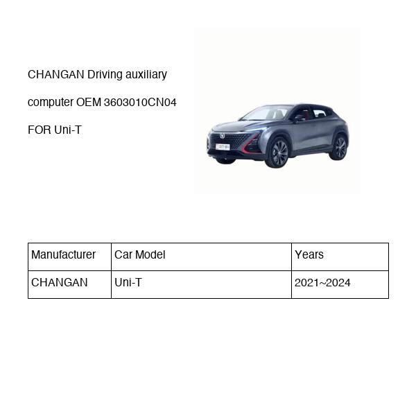 CHANGAN Driving auxiliary computer OEM 3603010CN04 S202F2807010102 FOR Uni-T 3603010CN04-CHANGAN_OEM