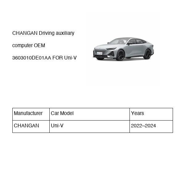 CHANGAN Driving auxiliary computer OEM 3603010DE01AA C281F2807010200AA FOR Uni-V 3603010DE01AA-CHANGAN_OEM