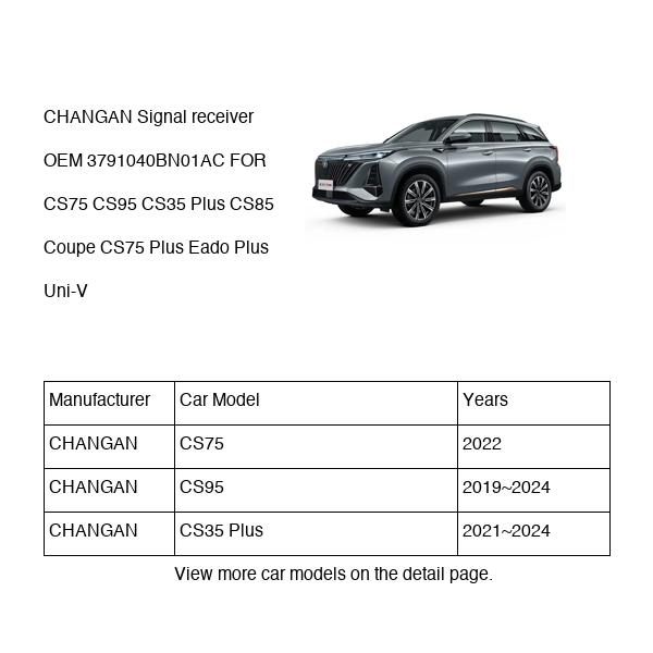 CHANGAN Signal receiver OEM 3791040BN01AC C212F2807020100AC FOR CS75 CS95 CS35 CS85 Eado Uni-V 3791040BN01AC-CHANGAN_OEM