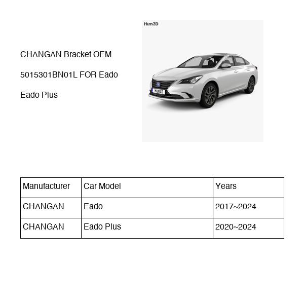 CHANGAN Bracket OEM 5015301BN01L C211F2702091801 FOR Eado 5015301BN01L-CHANGAN_OEM