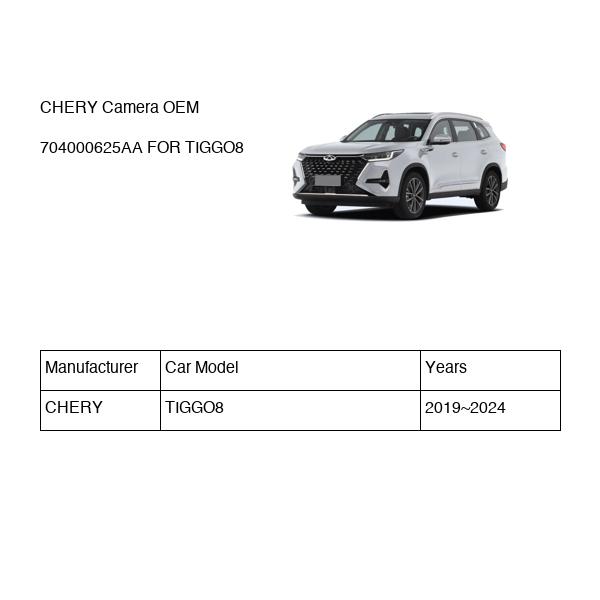 CHERY Camera OEM 704000625AA FOR TIGGO8 704000625AA-CHERY_OEM
