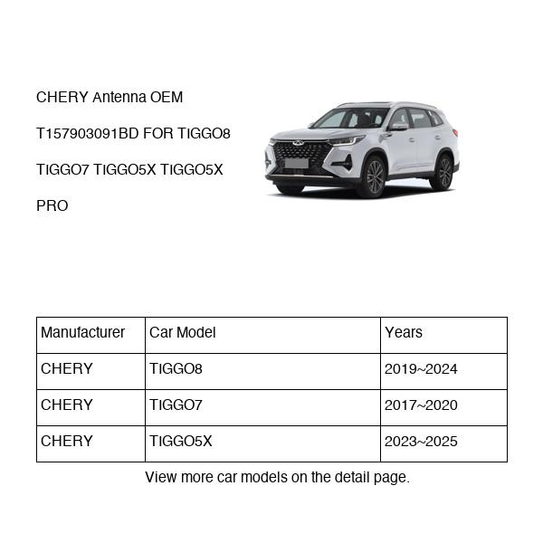 CHERY Antenna OEM T157903091BD FOR TIGGO8 TIGGO7 TIGGO5X T157903091BD-CHERY_OEM