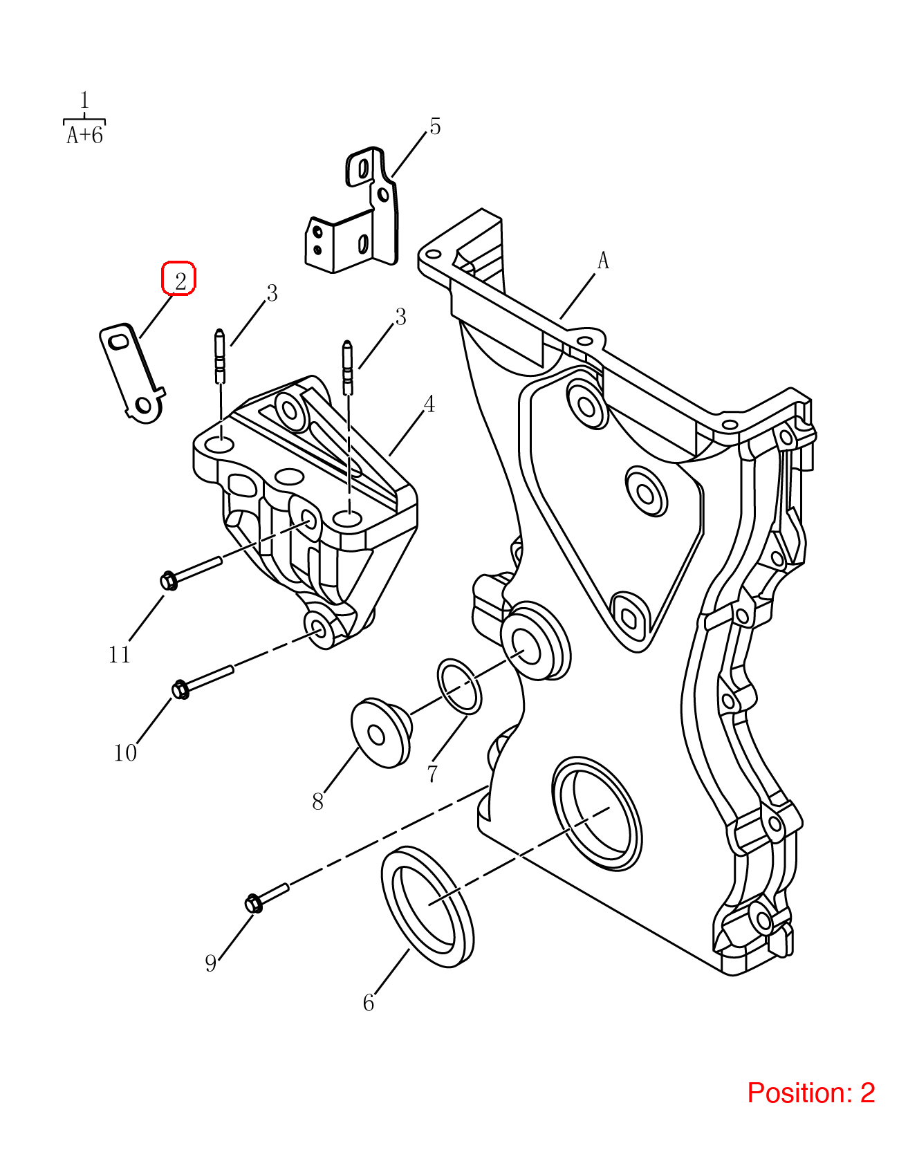 GEELY Wire harness bracket OEM 1016060173 FOR Binrui 1016060173-GEELY_OEM