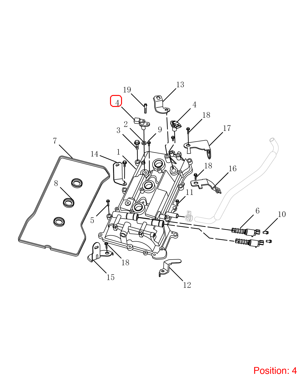 GEELY Camshaft position sensor OEM 1025000700 FOR CK GC6 EC7 Emgrand GC7 GC2 Binrui OKAVANGO 1025000700-GEELY_OEM