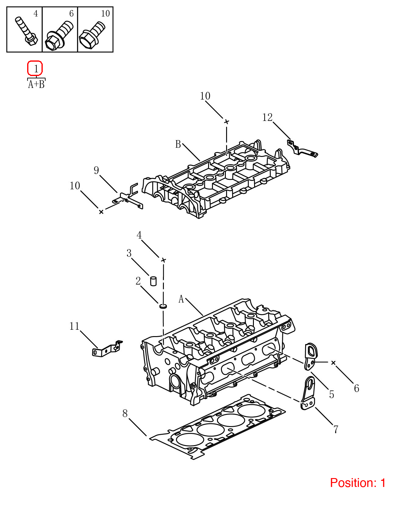 GEELY Cylinder head OEM 1025005900 FOR Emgrand 1025005900-GEELY_OEM