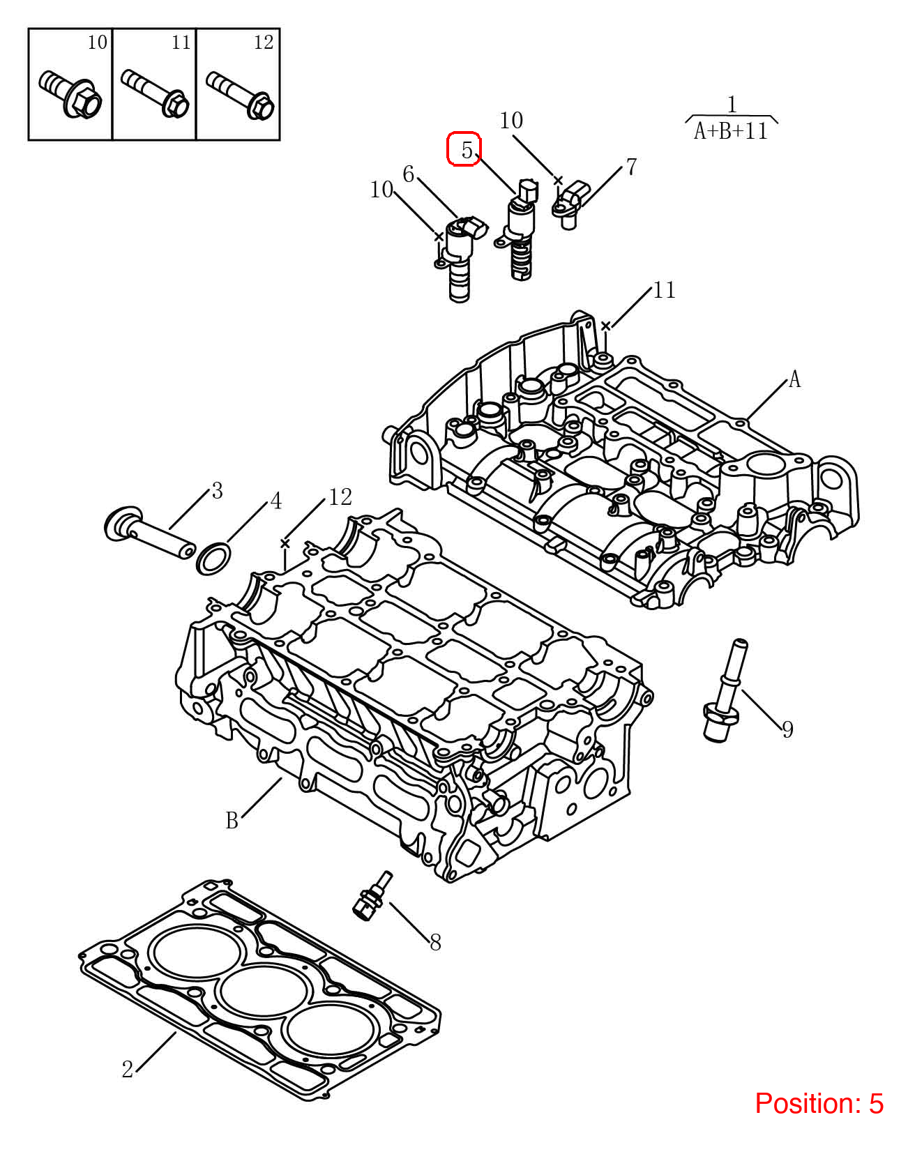 GEELY Camshaft Adjuster Solenoid Valve OEM 1025032500 FOR Coolray 1025032500-GEELY_OEM