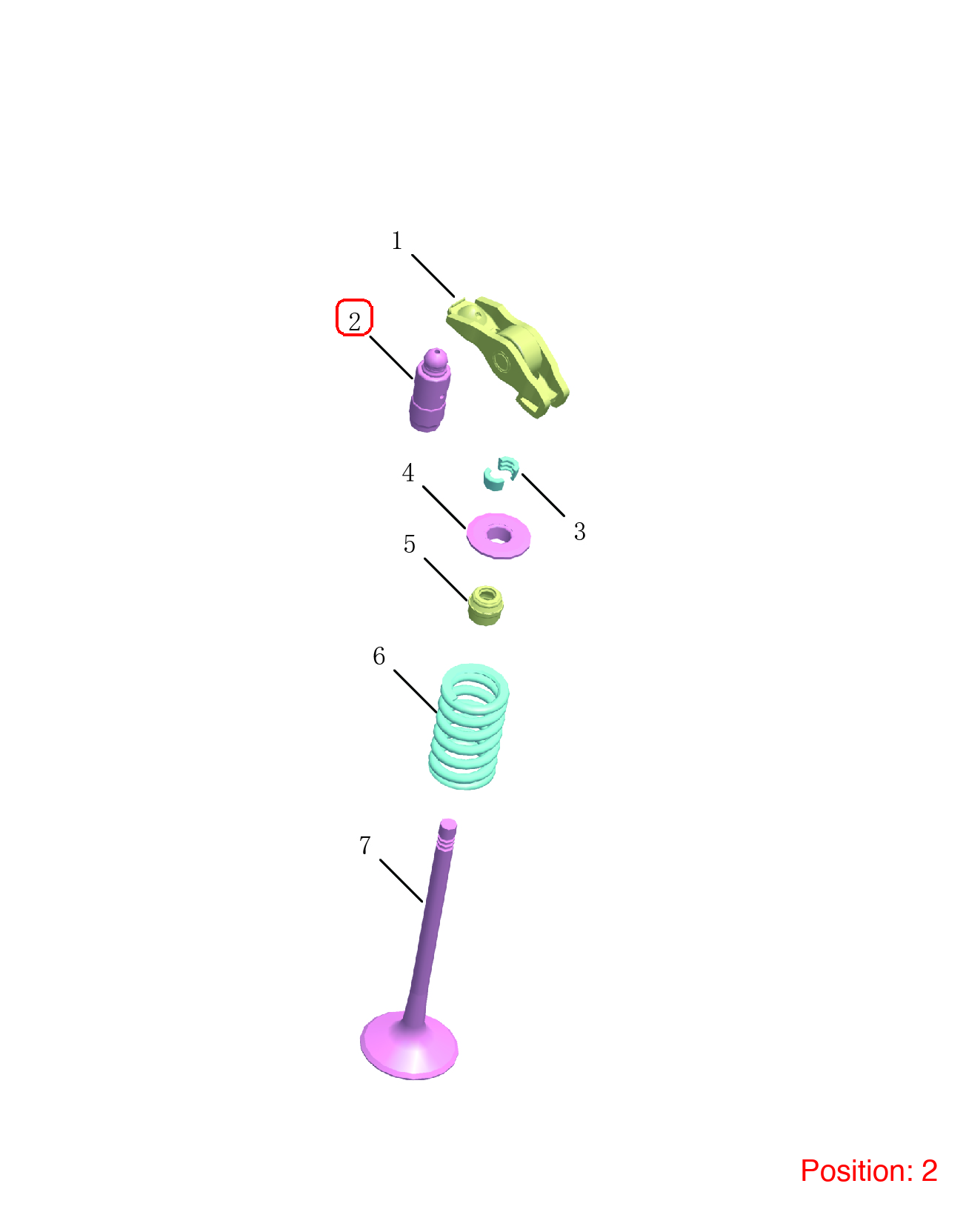 GEELY Hydraulic support rod OEM 1030002500 FOR Emgrand OKAVANGO 1030002500-GEELY_OEM