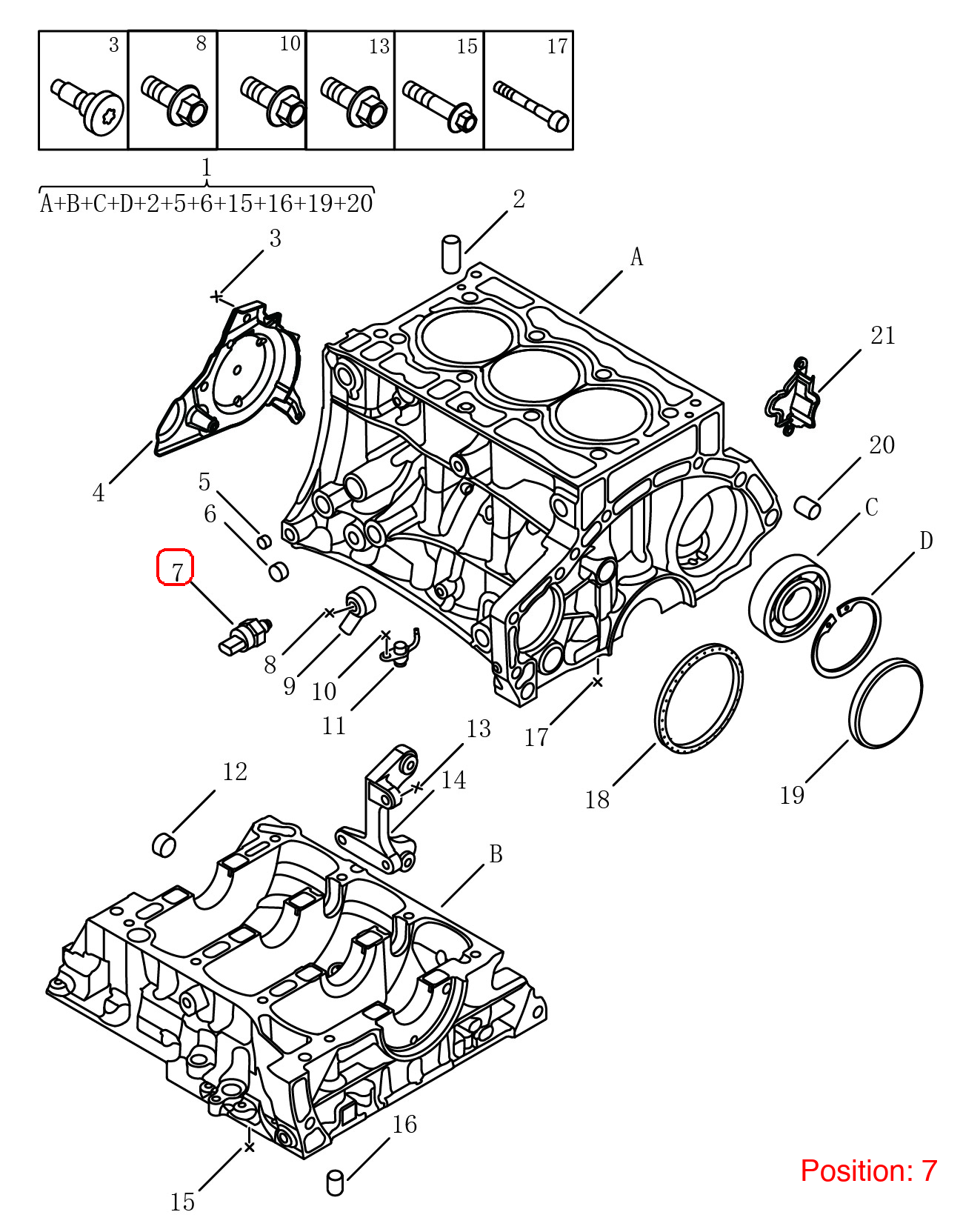 GEELY Engine oil pressure sensor OEM 1033030900 FOR Coolray Tugella 1033030900-GEELY_OEM