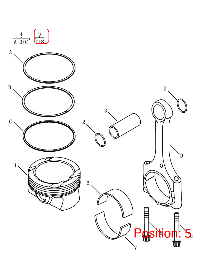 GEELY Connecting rod OEM 1044023900 FOR Coolray 1044023900-GEELY_OEM