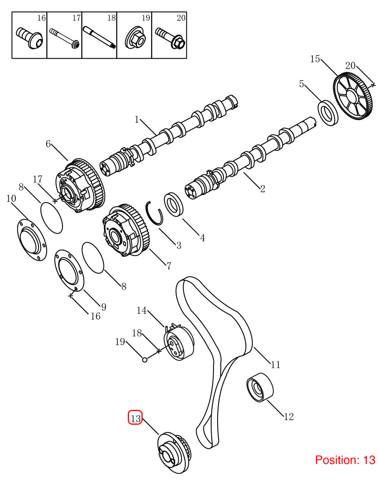 GEELY Timing belt pulley OEM 1046023500 FOR Coolray 1046023500-GEELY_OEM