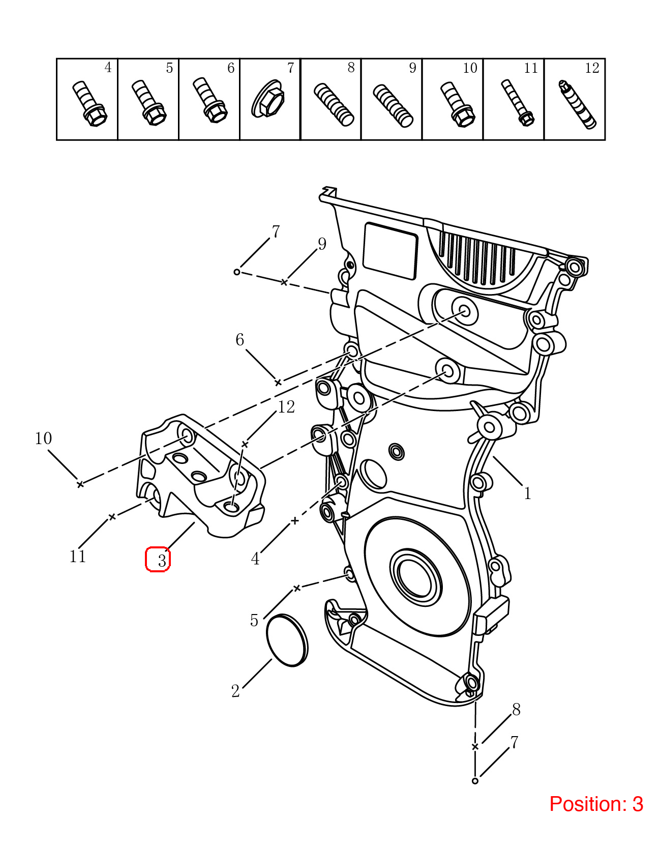 GEELY Engine mount bracket OEM 1048004500 FOR Emgrand 1048004500-GEELY_OEM