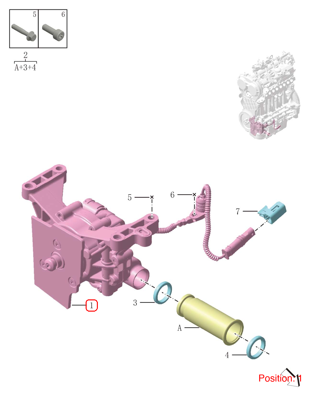 GEELY Oil pump OEM 1050009300 FOR Tugella 1050009300-GEELY_OEM