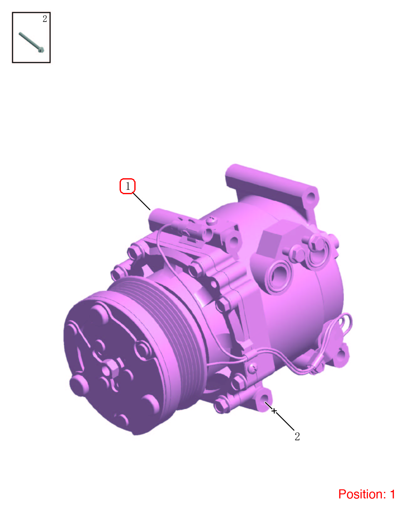 GEELY A/C Compressor OEM 1067000138 FOR Emgrand 1067000138-GEELY_OEM