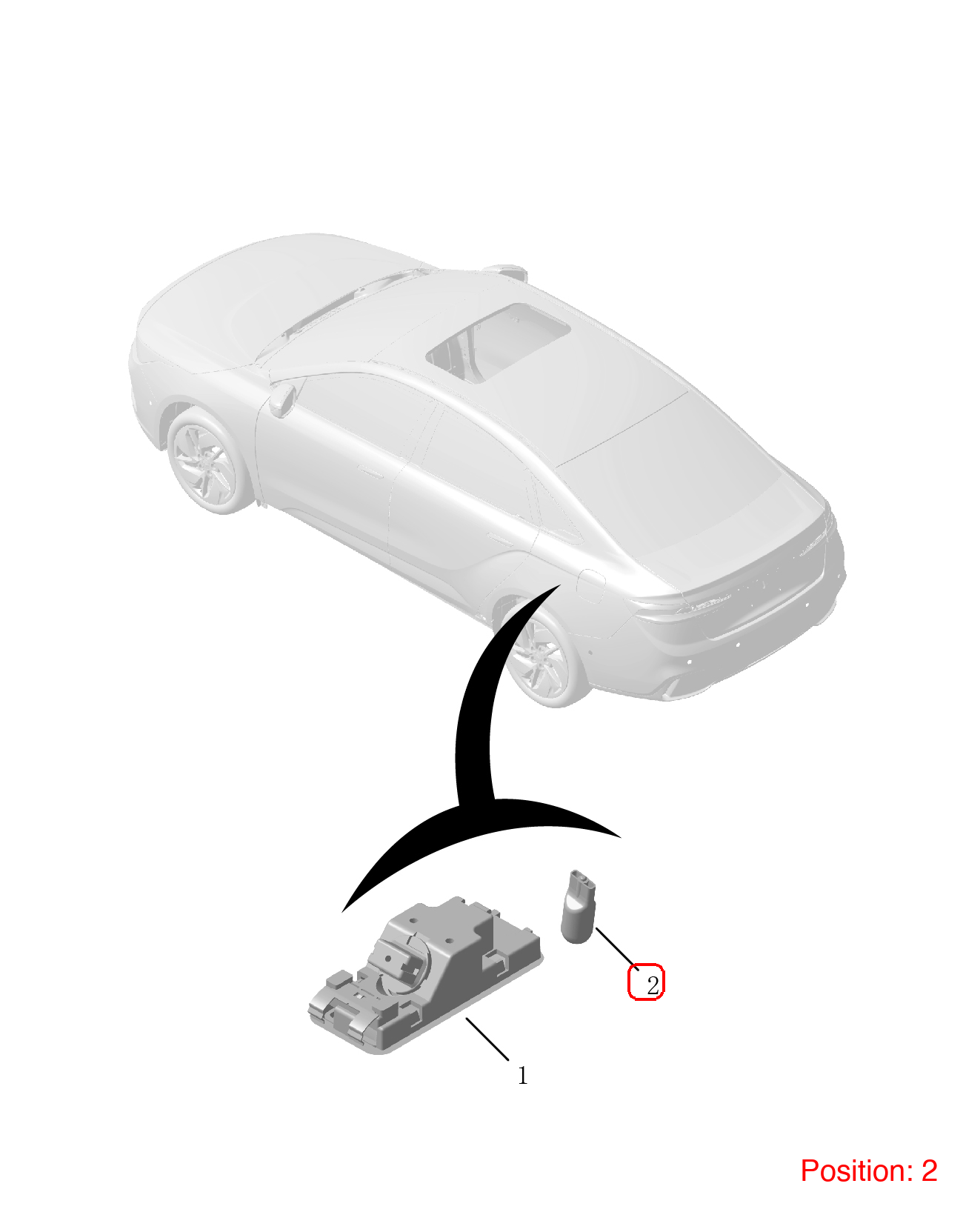 GEELY Light bulb OEM 1097010002 FOR Emgrand Coolray 1097010002-GEELY_OEM