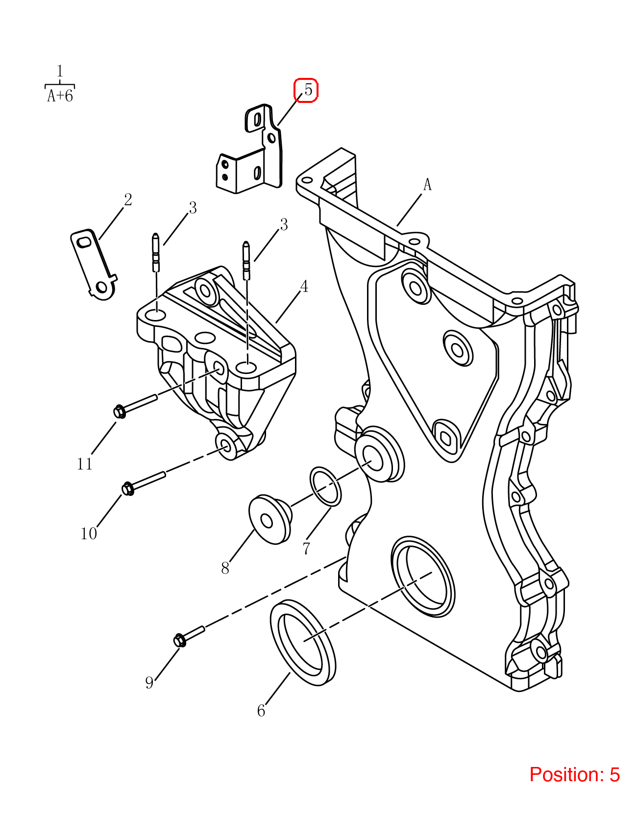 GEELY Wire harness bracket OEM 1116050667 FOR Binrui 1116050667-GEELY_OEM