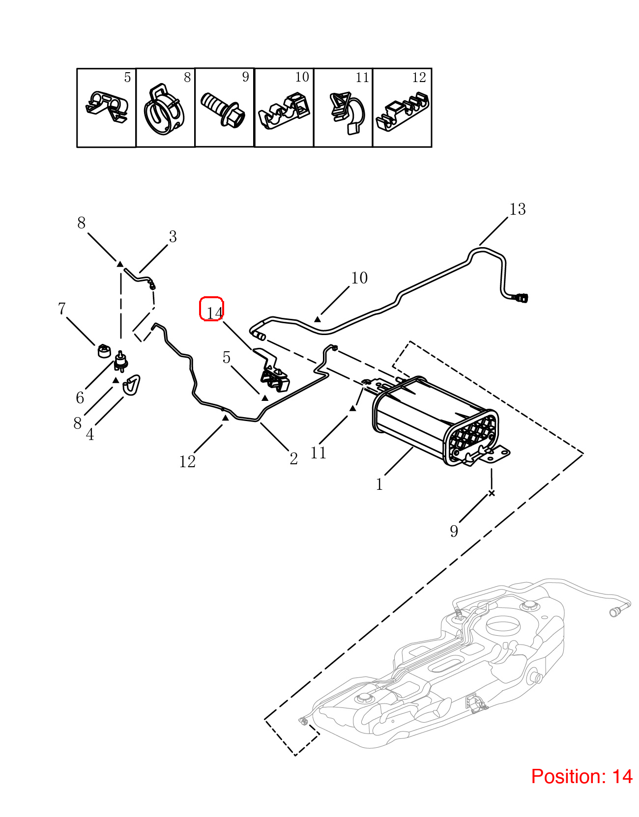 GEELY Fuel line bracket OEM 2019007500 FOR Emgrand 2019007500-GEELY_OEM