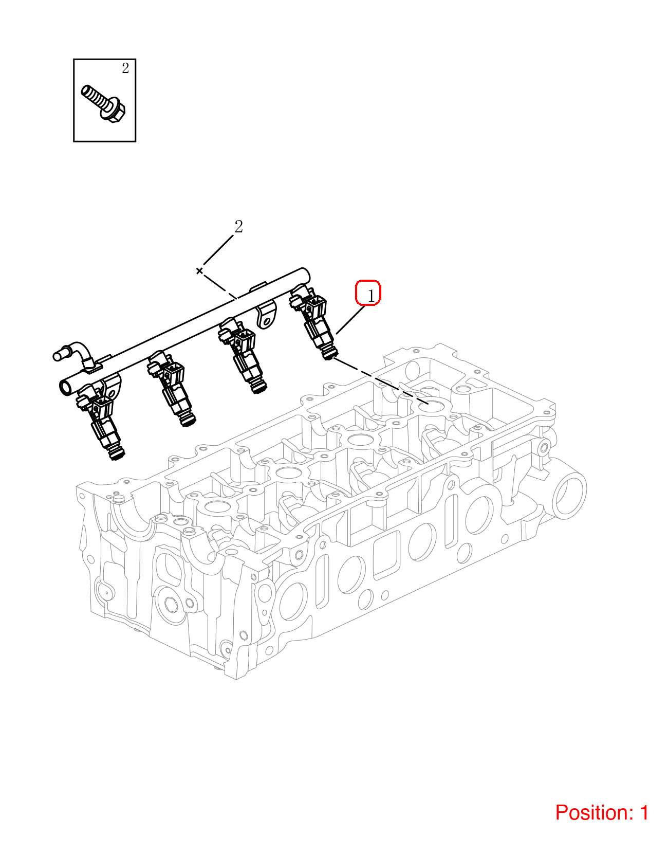 GEELY Fuel injector OEM 2022002400 FOR Emgrand 2022002400-GEELY_OEM