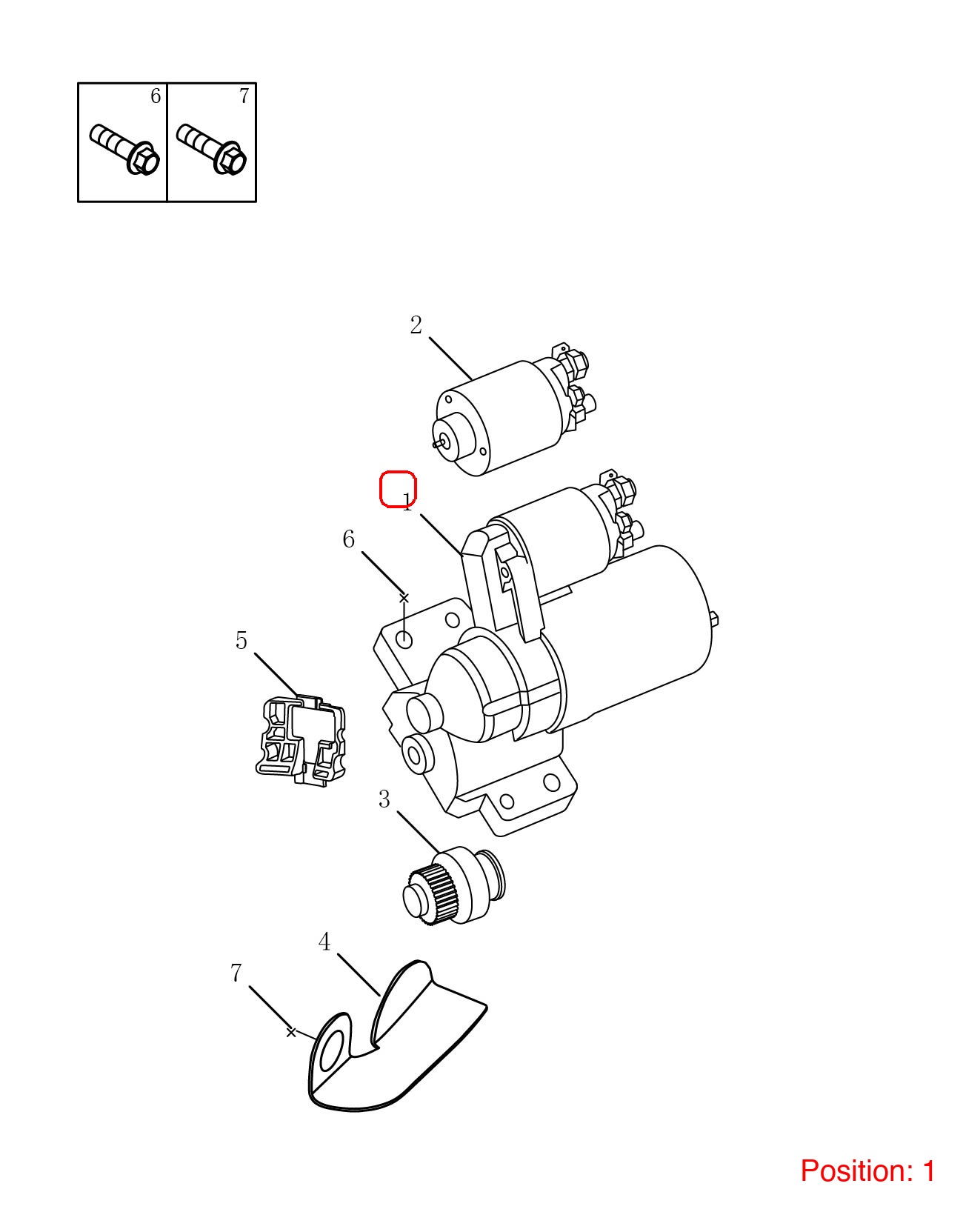 GEELY Starter motor OEM 2043000900 FOR Emgrand 2043000900-GEELY_OEM