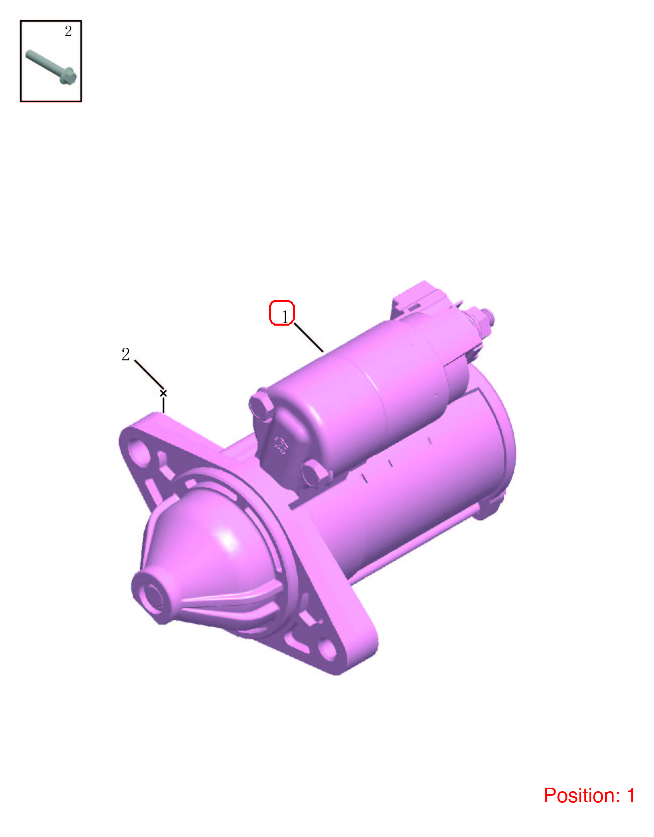 GEELY Starter motor OEM 2043507100 FOR Binrui 2043507100-GEELY_OEM