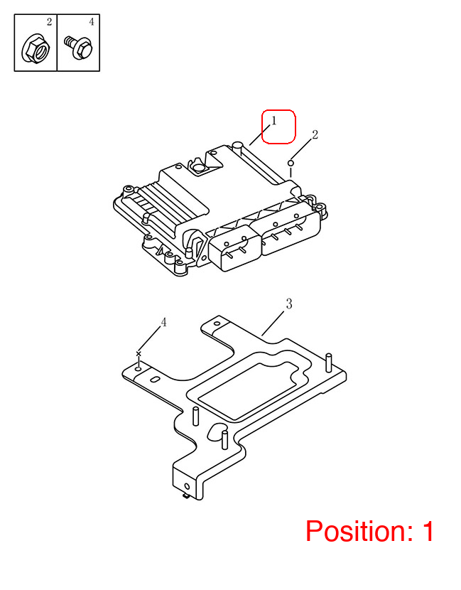 GEELY Engine computer OEM 2046039300 FOR Coolray 2046039300-GEELY_OEM