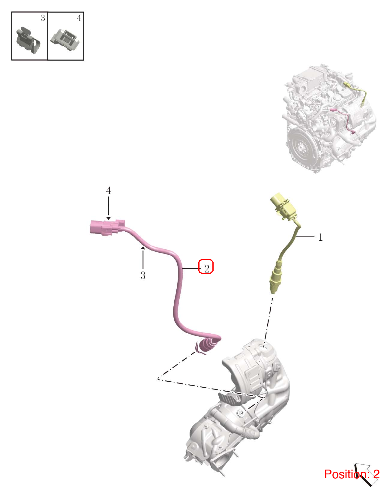 GEELY Oxygen sensor OEM 2052010400 FOR Emgrand 2052010400-GEELY_OEM