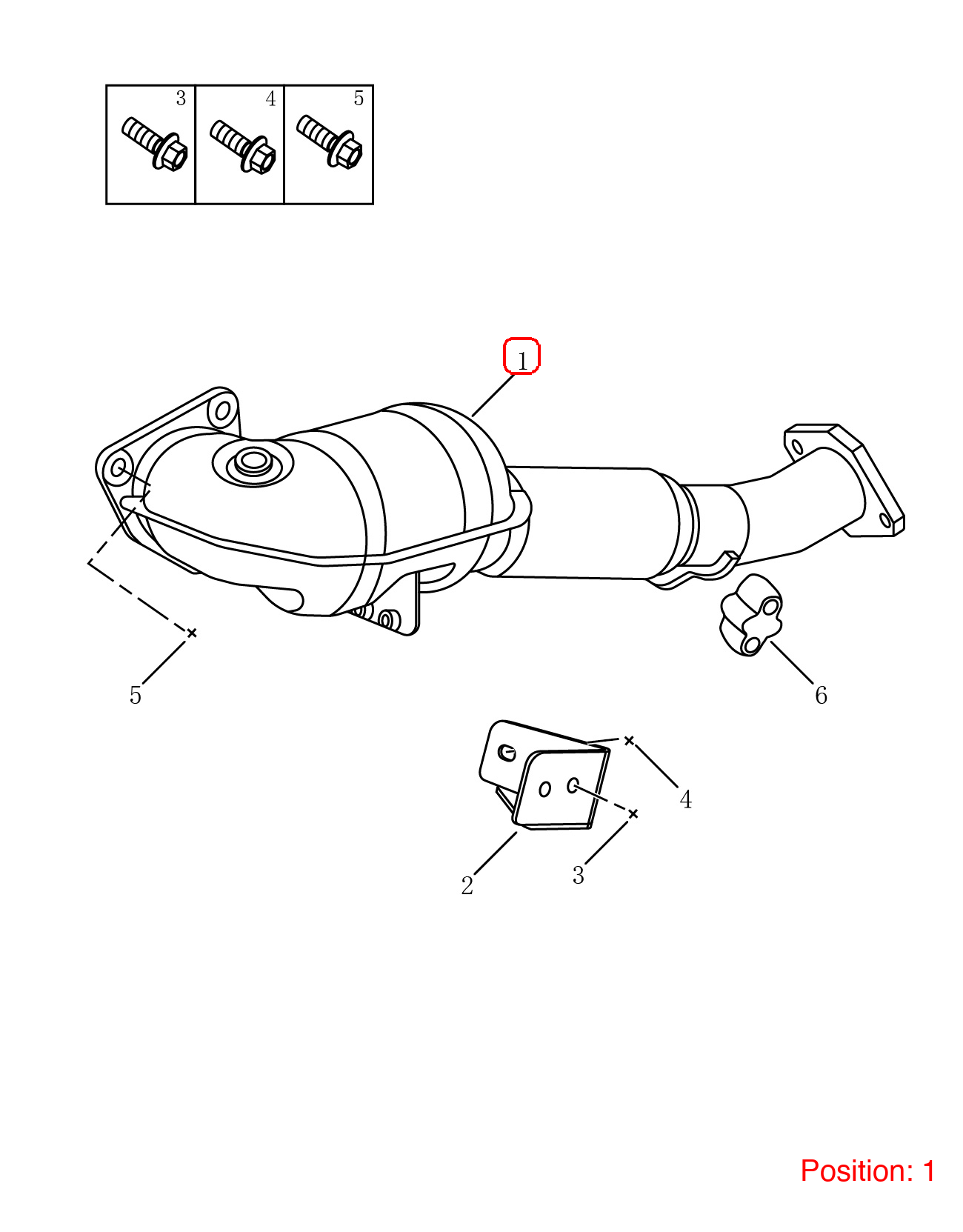 GEELY Three-way catalytic converter OEM 2056004300 FOR Emgrand 2056004300-GEELY_OEM