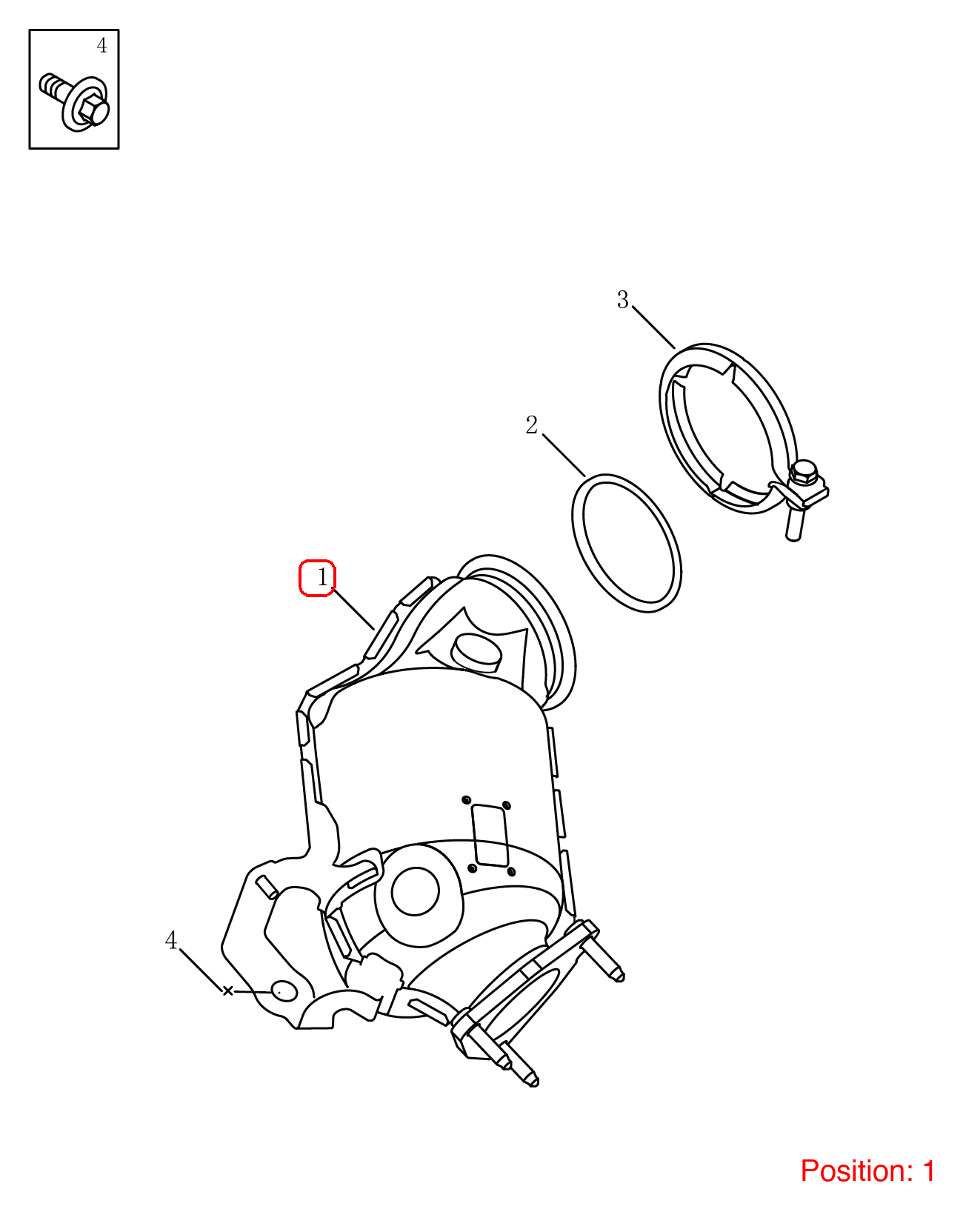 GEELY Three-way catalytic converter OEM 2056530100 FOR Coolray 2056530100-GEELY_OEM
