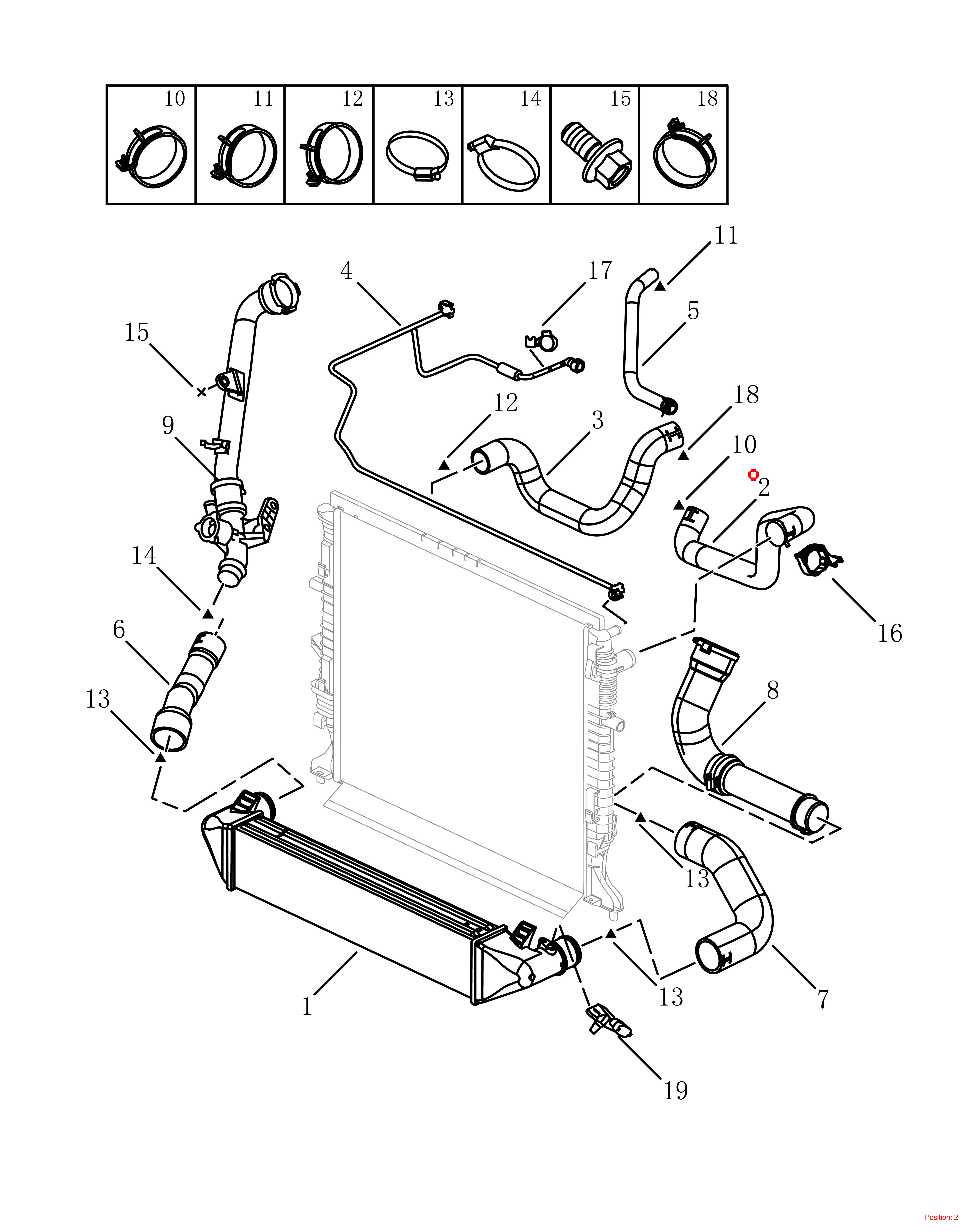 GEELY Water pipe OEM 2074008900 FOR Emgrand 2074008900-GEELY_OEM