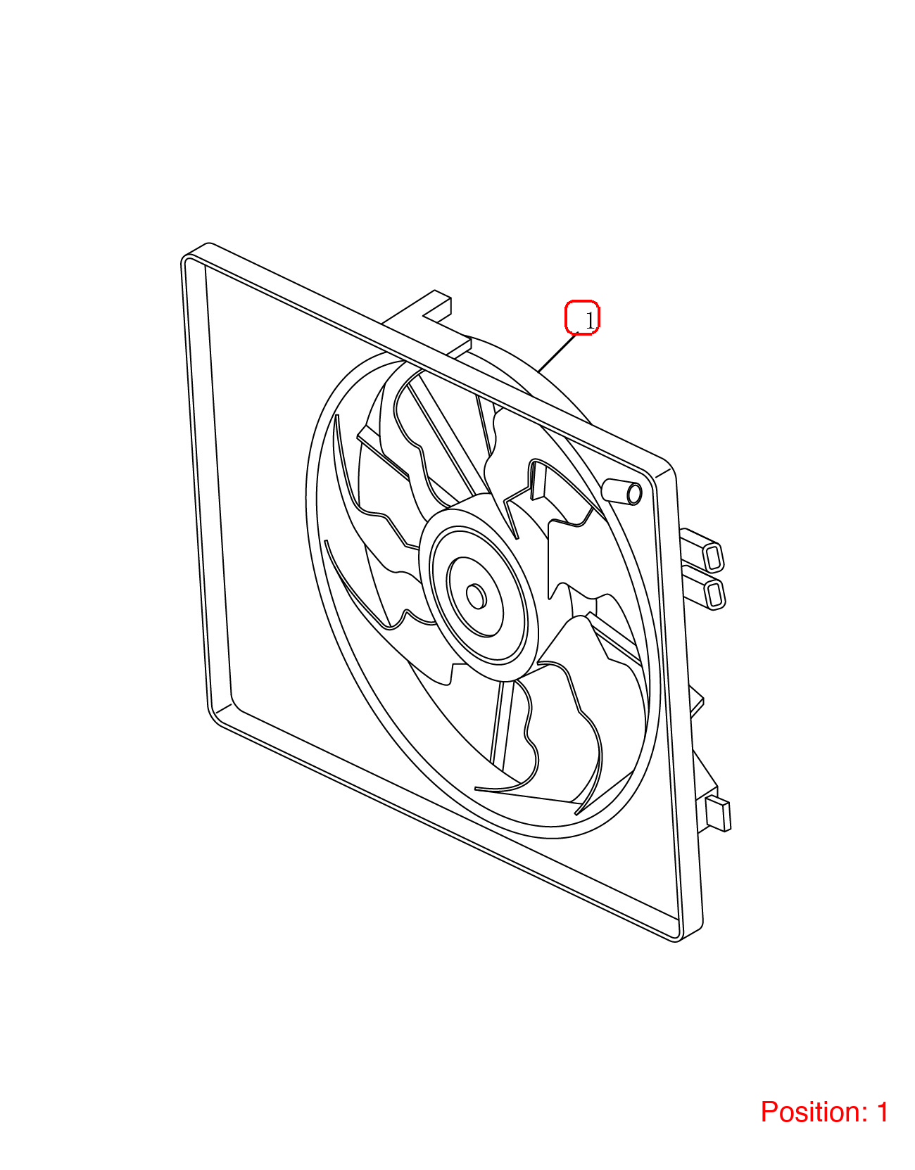 GEELY Electric fan OEM 2078000700 FOR Emgrand 2078000700-GEELY_OEM