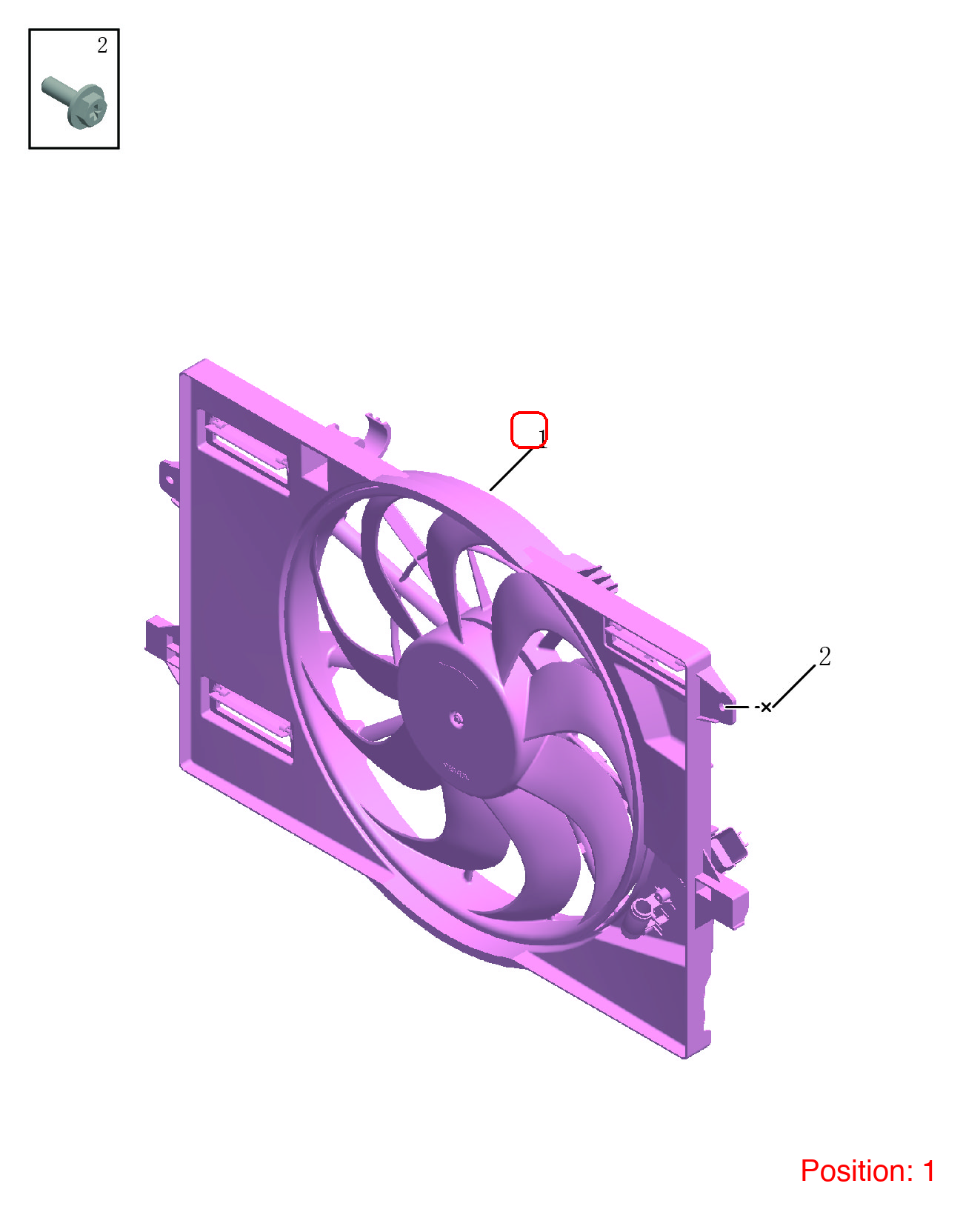 GEELY Electric fan OEM 2078014600 FOR Binrui 2078014600-GEELY_OEM