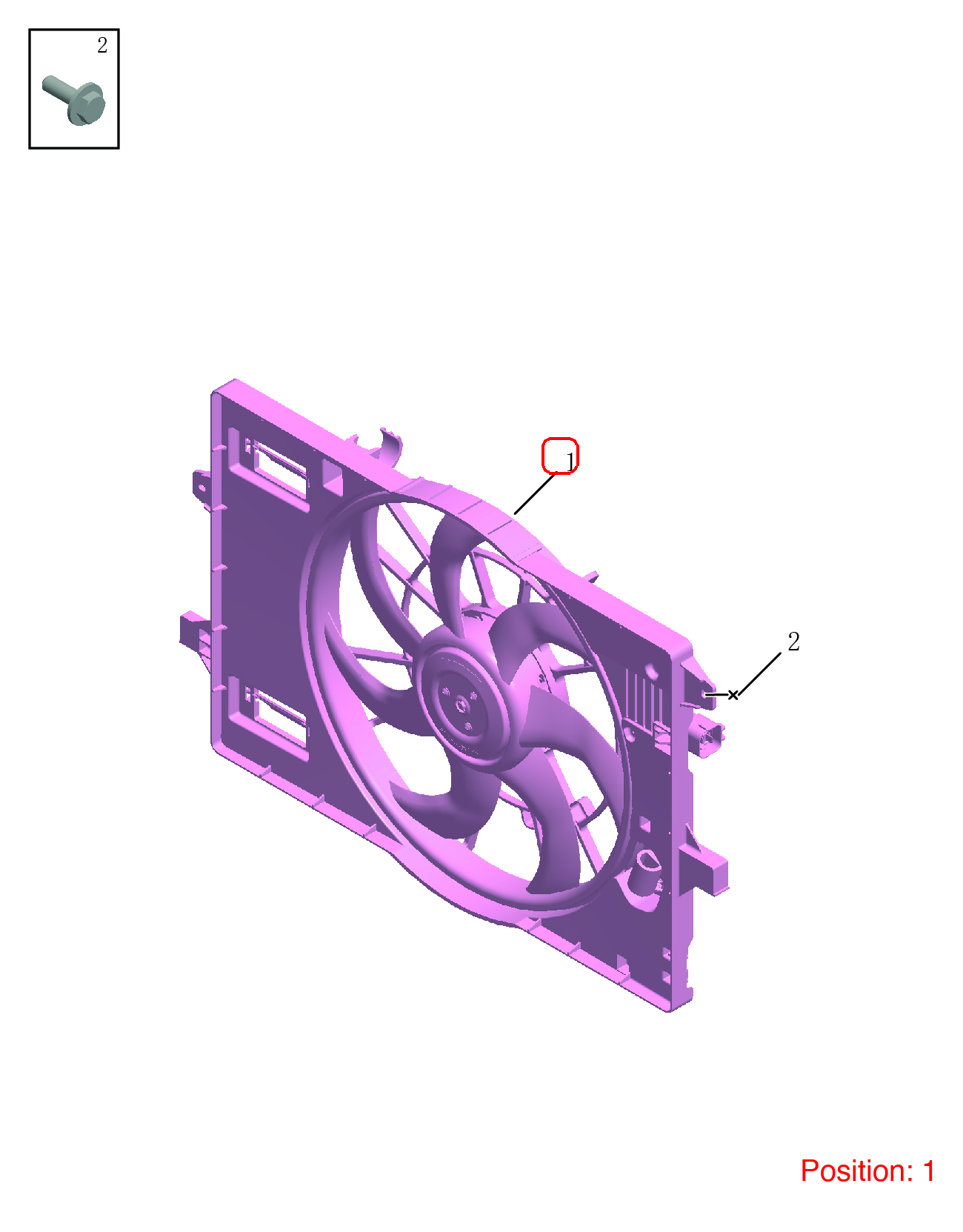 GEELY Electric fan OEM 2078016600 FOR Binrui 2078016600-GEELY_OEM