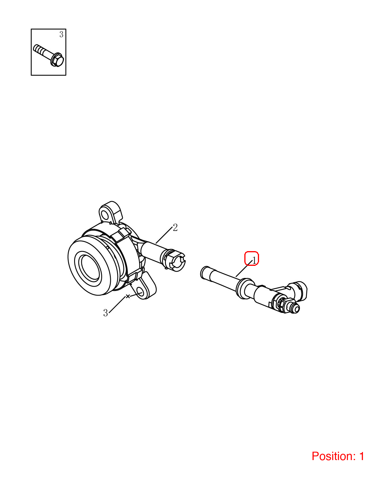 GEELY Clutch master cylinder OEM 3013001700 FOR Binrui 3013001700-GEELY_OEM
