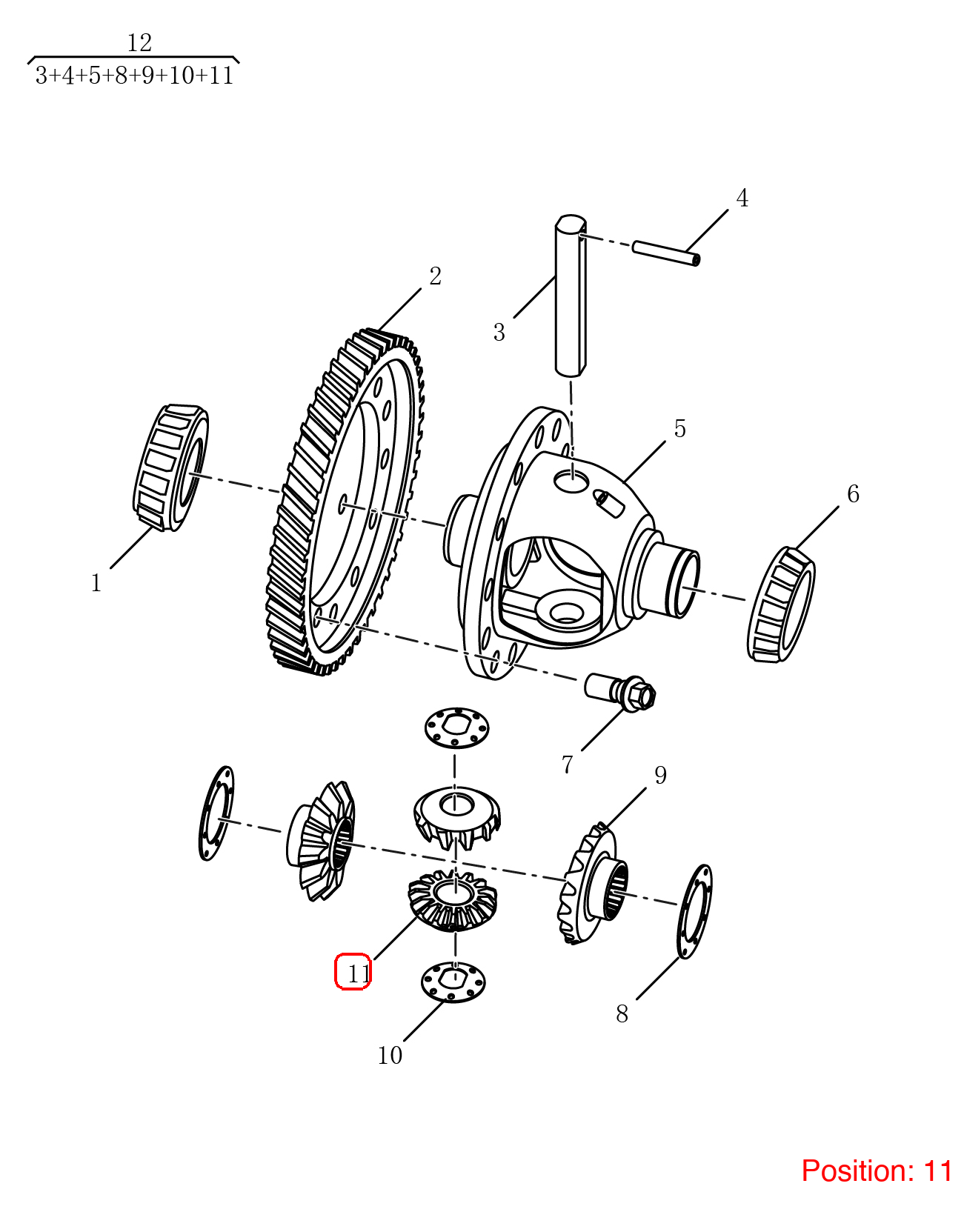GEELY Planetary gear OEM 3036004300 FOR Emgrand Binrui 3036004300-GEELY_OEM