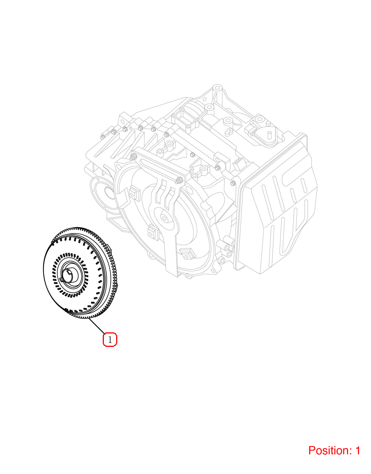 GEELY Hydraulic torque converter OEM 3047502100 FOR Emgrand 3047502100-GEELY_OEM