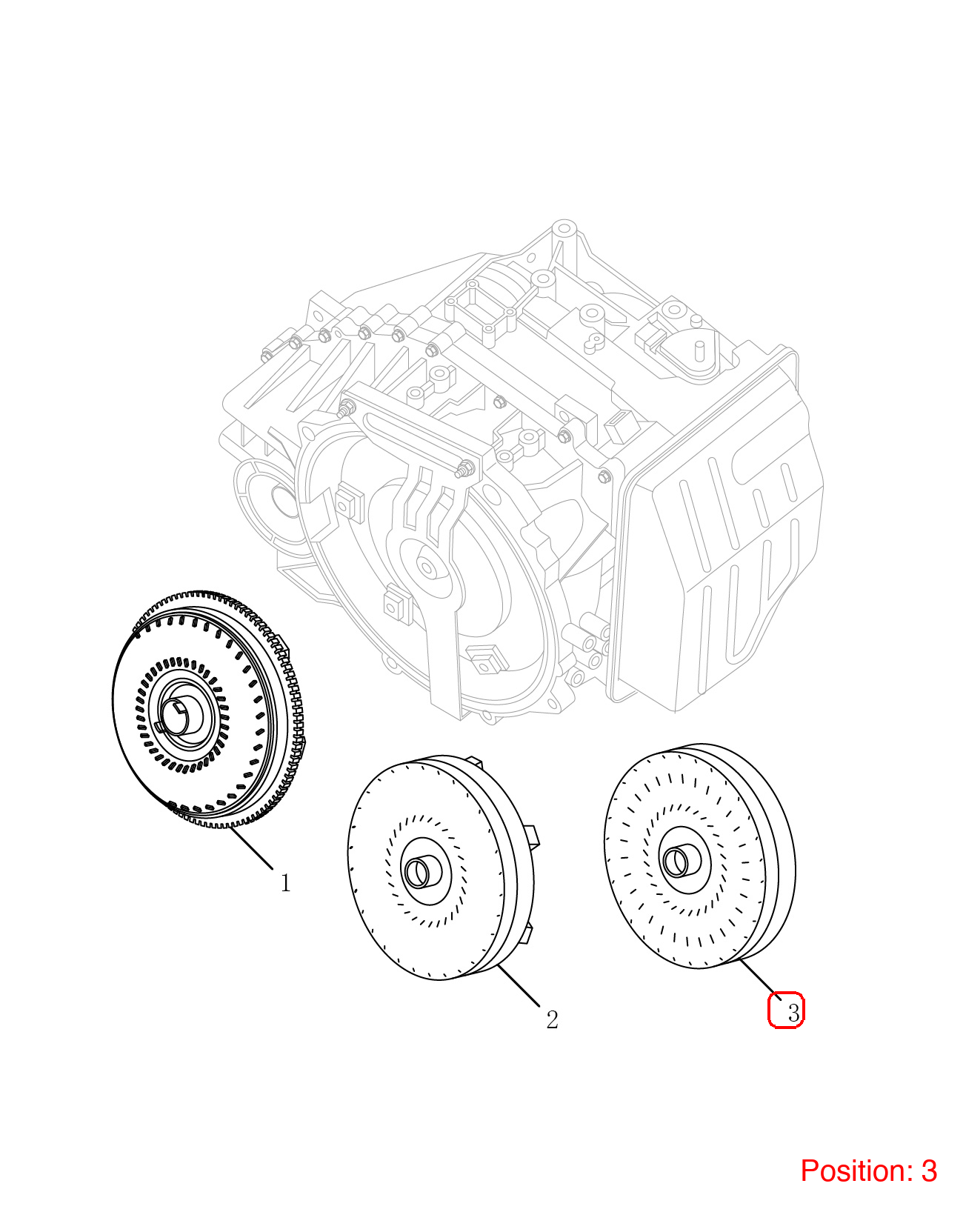 GEELY Hydraulic torque converter OEM 3047502200 FOR Emgrand 3047502200-GEELY_OEM