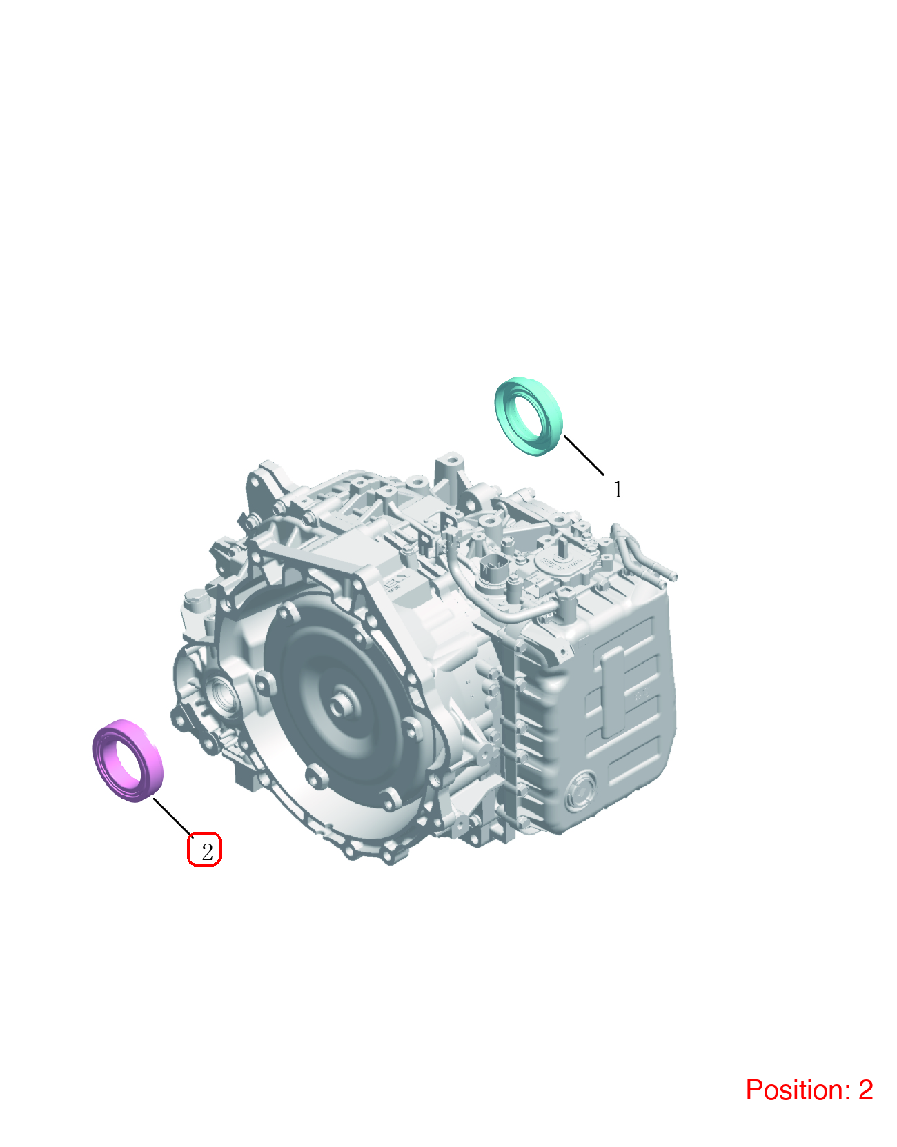GEELY Differential Pinion Seal OEM 3083007400 FOR OKAVANGO 3083007400-GEELY_OEM